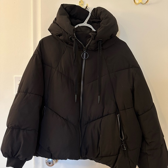 Zara Cropped Puffer Jacket - Picture 2 of 5